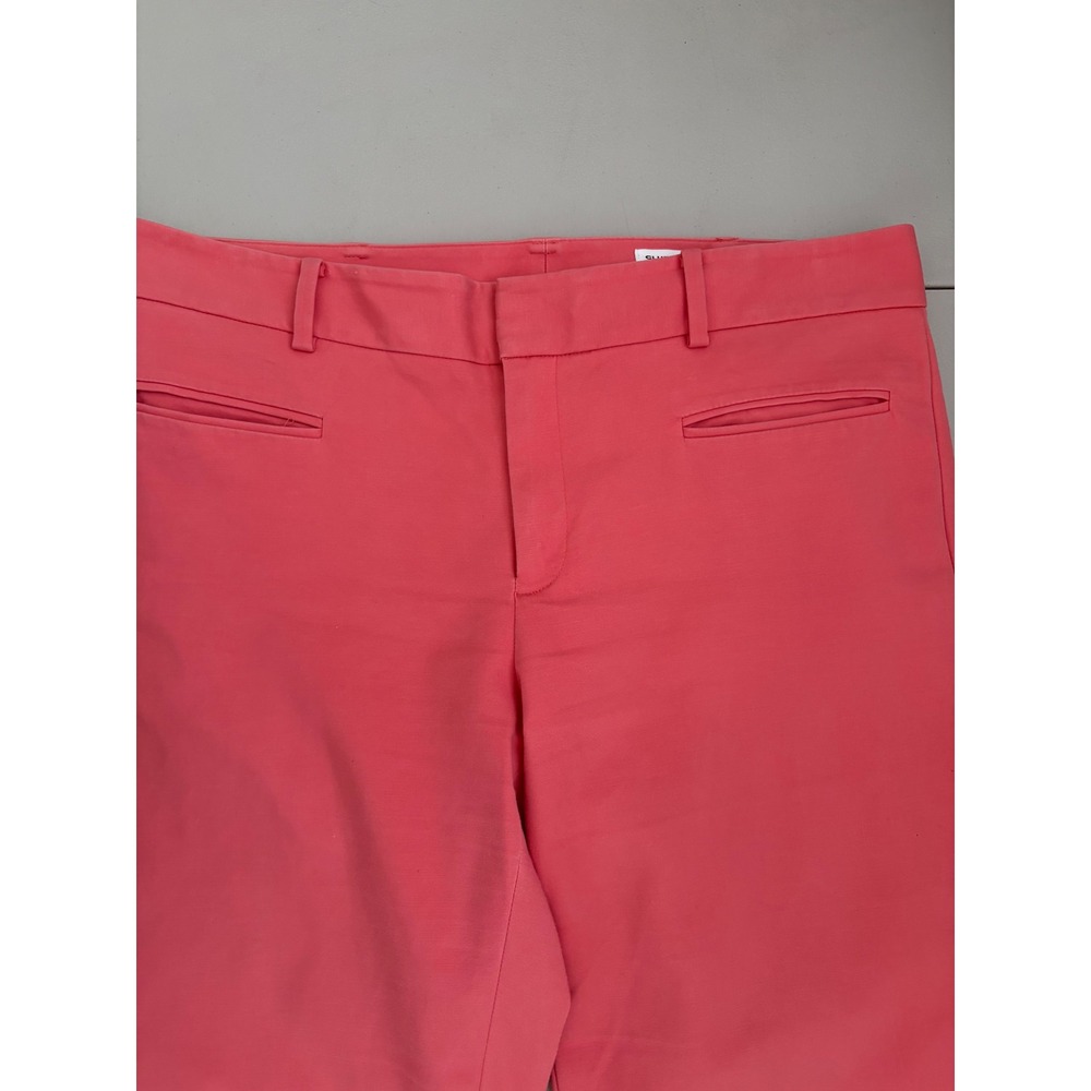 Club Monaco Womens Coral Pink Straight Leg Dress Pants Trousers Sz 6 Career Work - Picture 11 of 12